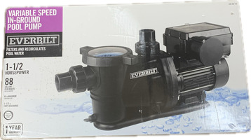 Everbilt 1 HP 65 GPM Variable Speed In-Ground Pool Pump PCP10001-VSP - (9271384)