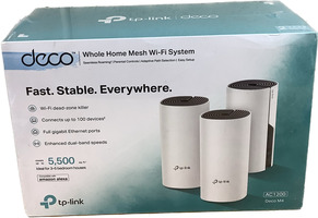 TP-Link AC1200 Whole Home Mesh Wi-Fi System 3-Pack - White - Brand New