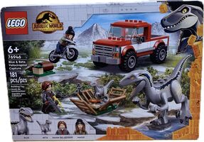  New in Box LEGO Set 76946 Blue and Beta Velociraptor Capture - Minor Box Damage