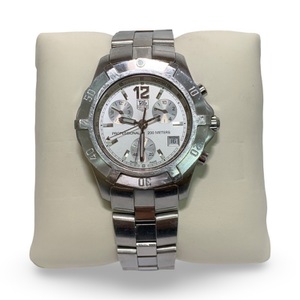 Tag Heuer CN1111 Gold-Tone Men's Watch – Everyday Use – Damaged Bezel 