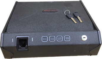 MaxSafes Single Gun Finger Print Compatible Safe - Used - with Spare Keys