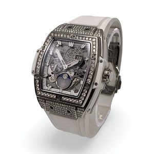 Hublot Spirit of Big Bang Titanium Diamond Watch – 647.NE.2070.RW.1604 – 1.47 CT