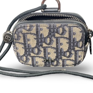 Christian Dior Oblique Jacquard Nano D-Touch Horizontal Pouch – Used