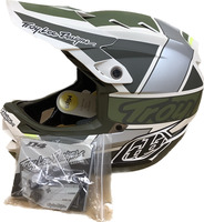 Troy Lee Designs D4 Composite Helmet Team Military-Size XL -New, Minor Scratches