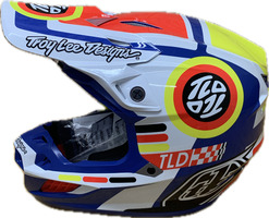  Troy Lee Designs SE5 Motorcross Composite Helmet - White, Size Large (9280135)