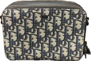 DIOR Christian Dior Oblique Strap Pouch – Pre-Owned