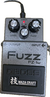 Used Boss Waza Craft FZ-1W Fuzz Guitar Pedal - Dry Battery 9V Type(9284455)