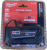 New Sealed Milwaukee M18 XC5.0 48-11-1850 Lithium-Ion Battery Pack (9285587)