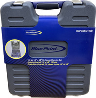 Blue Point BLPGSSC100B 100pc 1/4" + 3/8" Dr. General Service Set - Brand New