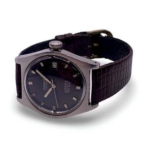 Tissot Visodate Vintage Men’s Watch – Black Dial – Manual Wind – As-Is