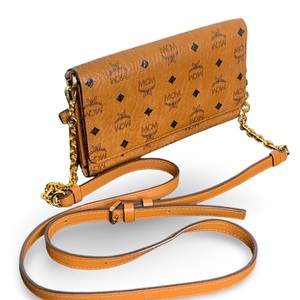 MCM Wallet on Chain Crossbody – Small Used w/ Original Box, Dust Bag & Paperwork