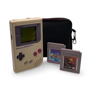 Nintendo Game Boy DMG-01 – Original – With 2 Games (Mortal Kombat & Super Mario)