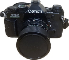 Canon AE-1 Program 35mm Film Camera with 35-70mm Lens (Shutter Jammed) (9291105)
