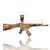  1.10 DWT (1.71g) 14KT Yellow Gold Charm – AK-47 Style Pendant