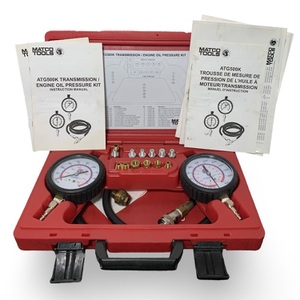 Matco Tools ATG500K Fuel Injection Pressure Test Gauge Set – Original Red Case