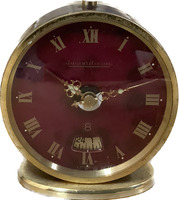 Jaeger-Lecoultre Art Deco Winding Pocket Travel Alarm Clock - Circa 60s - Used