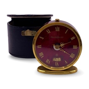 Jaeger-Lecoultre Art Deco Winding Pocket Travel Alarm Clock - Circa 60s - Used