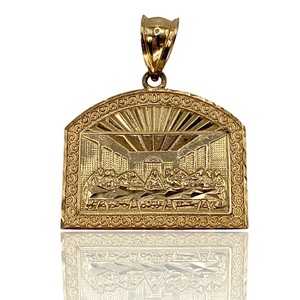  1.90 DWT (2.95g) 10KT Yellow Gold Charm – Last Supper Design
