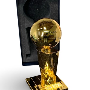 Fanatics MAGIC JOHNSON Signed 12" Replica Larry O’Brien Trophy (BECKETT COA) 