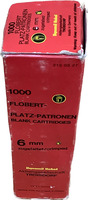 Flobert Platz Patronen Blank Cartridges 6mm - 1000 Rounds - Brand New