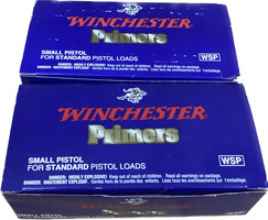 Winchester Small Pistol Primers - 1000 Count x 2 - 2000 Primers Total - New