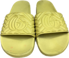 Gucci Yellow Sandals - Size 72- Used - Authentic