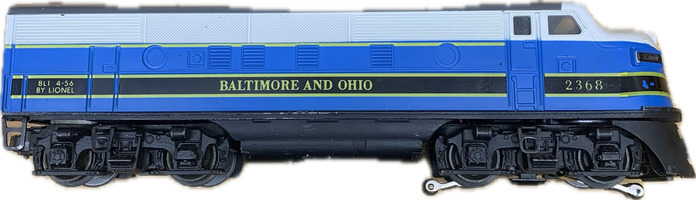 Used Lionel 2333-20 Baltimore and Ohio 2368 Front End Only (NOT TESTED)(9293096)