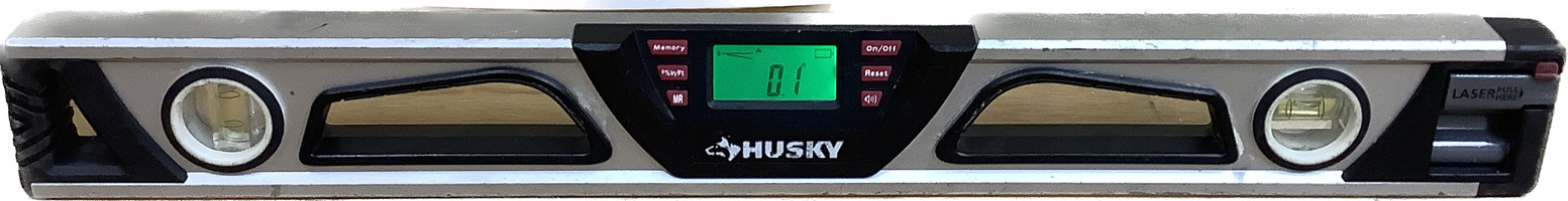 Husky 24-Inch Digital Level with Laser - Used and Tested