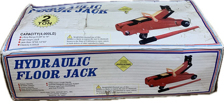 2 Ton Hydraulic Floor Jack – Pre-Owned – Original Box – Local Pickup Only