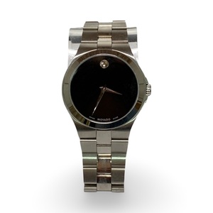 Movado Museum Watch – Model 01.1.14.1169 – Black Dial – Used – No Box 