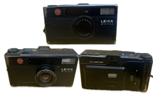 Used Leica Minilux Film Camera Black Summarit 40mm 2117311 - Tested  (9294447)