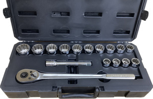 Craftsman Socket Wrench Set 16PC 3/4 Drive 12pt 946304 - Used, Original Case