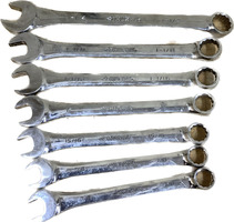 Husky SAE 7PC Wrench Set - Used - 1 1/4" to 7/8"