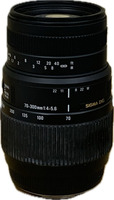  Used Sigma 70-300mm F4-5.6 Lens for Pentax KAF Mount - Signs of Use -(9294883)