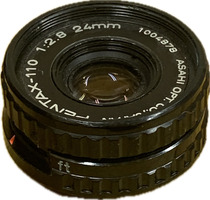 Used Pentax-110 24mm Lens #1004878 - Signs of Use - See Photos (9294891)