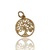  14kt Yellow Gold Small Tree of Life Charm – 0.17 dwt (0.26 g)