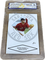 WCG 2004 Just Minors Justifiable #60 Dustin Pedroia Baseball Card