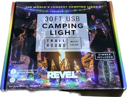Revel Gear 30ft USB Camping Light Trail Hound Multi Color