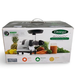 Omega Juicer J8006HDC – Used – Original Box Included