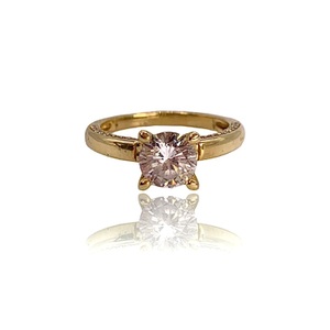 14KT (1.89 DWT / 2.94g) – Size 5.5 (Ladies) – Resizing Available – Gold Ring