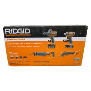Ridgid R9225 18V Brushless 2-Tool Combo Kit – NEW (Open Box)