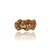 Size 7 – Resizing Available– 1.61 DWT (2.51g) 10KT Two-Tone Gold Ladies’ Ring 
