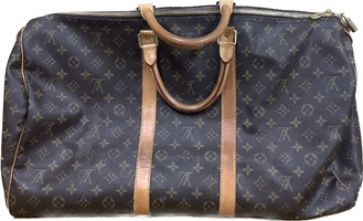 Louis Vuitton Keepall 55 Bandouliere Duffle Bag - Used - Signs of Regular Use 
