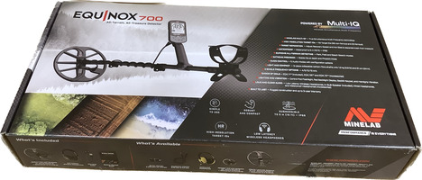 Equinox 700 All Terrain, All Treasure Metal Detector - Brand New Open Box
