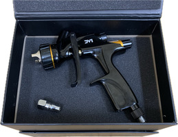 DV1 Xiaohuo CV1 HVLP Paint Air Spray Gun - Pre-Owned,  Paint Tank & Original Box