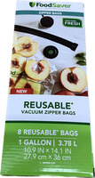 Food Saver Reusable Vacuum Zipper Bags - Brand New