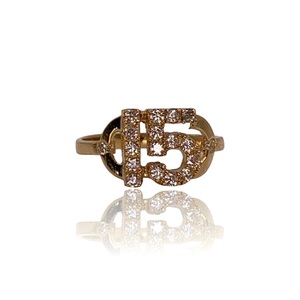  14KT (1.30 DWT / 2.03g) – Size 6 (Ladies) – Resizing Available – Gold Ring