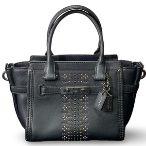 Coach Swagger 27 Studded Handbag – Used