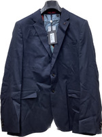 Brand New Ted Baker Londo Semi Plain Navy Blazer - Size 7 - With Tags