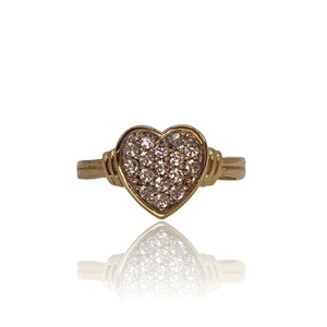  10KT (1.08 DWT / 1.68g) – Size 4.5 (Ladies) – Resizing Available – Gold ring